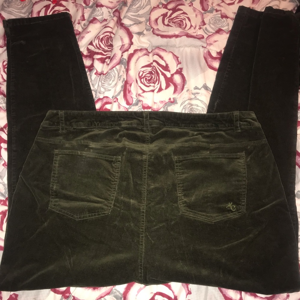 ModCloth corduroy skinny leg pants
